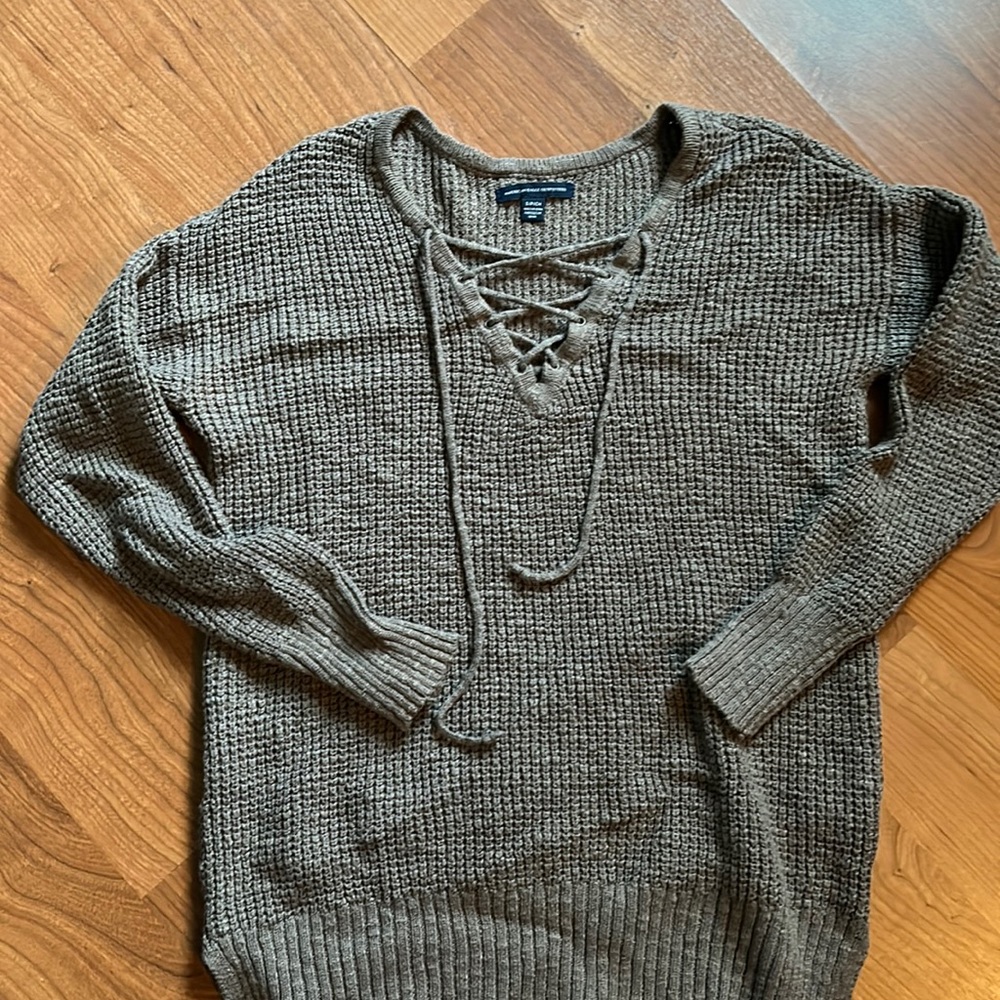 Brown sweater